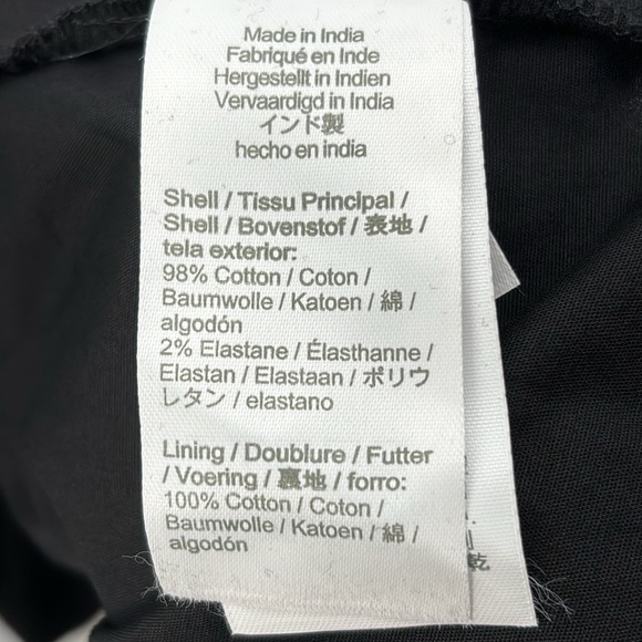 J Crew Factory One-shoulder midi dress in Black size 8P NWT CA431 - Picture 7 of 10